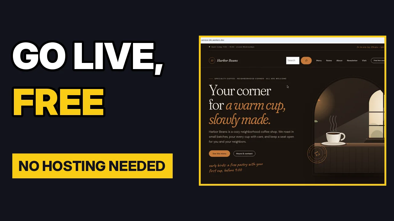 Video thumbnail: Go live, free, with a ShipPress address